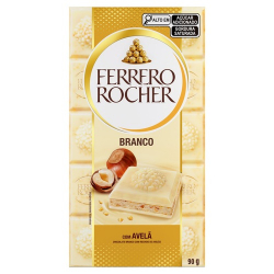 chocolate ferrero rocher 90g branco