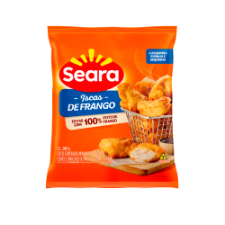 isca frango empanado seara 300g tradicional