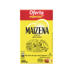 amido de milho maizena 500g oferta especial
