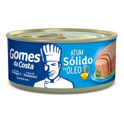 atum gomes da costa solido em oleo 120g