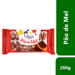 pao de mel panco com cobertura de chocolate 200gr