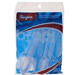 regina colher plast azul c/50