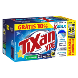 lava roupas em po tixan ype 2,2kg 10% desc. prim.