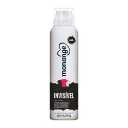 desodorante aerosol monange invisivel 150ml