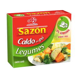 caldo legumes sazon
