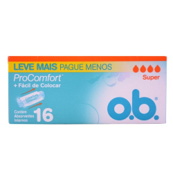 absorvente interno procomfort super com 16un
