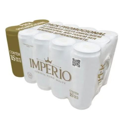 cerveja imperio 350ml c/15 plsen lt
