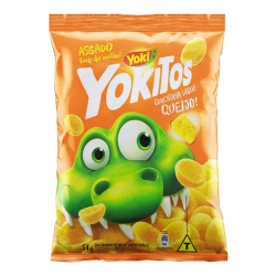 salgadinho yokitos conchinhas sabor queijo 54g