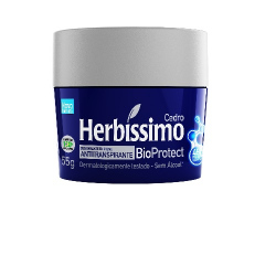 desod.creme herbissimo 55g b.protect cedro
