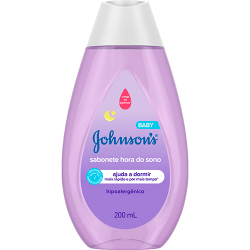 sabonete johnsons liquido baby hora do sono 200ml
