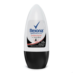 desodorante rollon rexona feminino antibacterial 48h 50ml