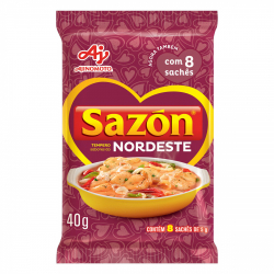 tempero sabores do nordeste sazon pacote 40g 8 unidades