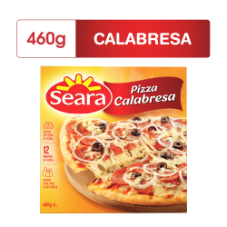 pizza seara calabresa 460gr
