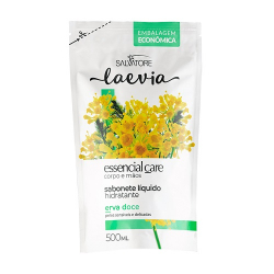 sabonete liquido laevia hidrat erva doce sache 500ml