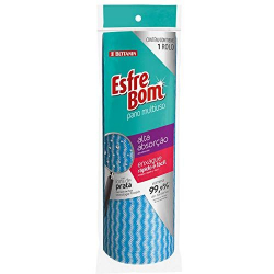 pano multiuso esfrebom rolo azul