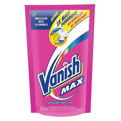 alvejante vanish sem cloro embalagem economica refil 500ml