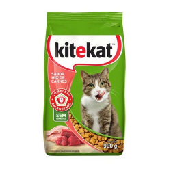 alimento para gatos adultos mix de carnes kitekat pacote 900g
