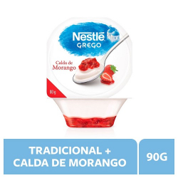 iogurte nestle grego 90g calda morango