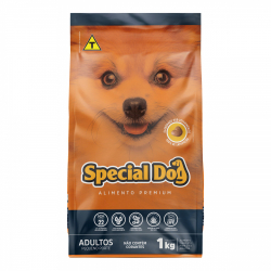 alimento para caes adultos racas pequeno porte special dog premium pacote 1kg