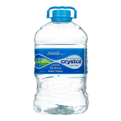 agua mineral crystal sem gas 5l