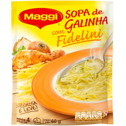 maggi sopa galinha com fidelini sache 60g