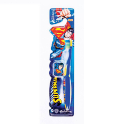 escova dental jadefrog superman macia com protetor de cerdas