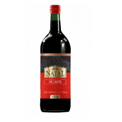 vinho tinto natal suave 1l