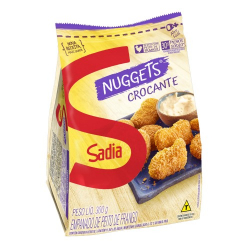 nuggets sadia de frango crocante 300g