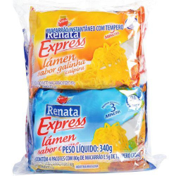 massa instantanea renata galinha caipira e carne com 4 de 85gr