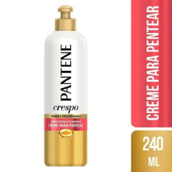 creme para pentear pantene cachos hidra-vitaminados crespos 240g