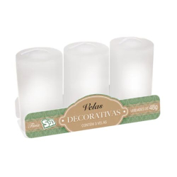 vela sao domingos decorativa 48g fina