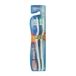 escova dental jadefrog dual macia com 2 unid.