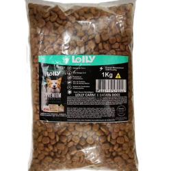 racao lolly emb caes 1kg carne batata doce