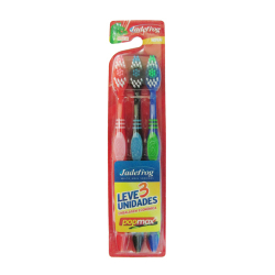 escova dental jadefrog popmax leve 3 unid. macia