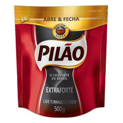 cafe pilao abre e fecha 500g extra forte