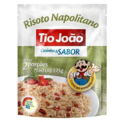 arroz tio joao 175g cozinha & sabor risoto napolitano