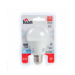 lampada kian led 9w fria un