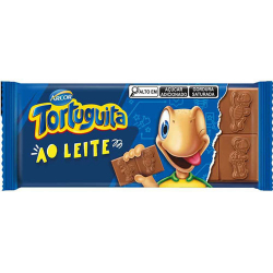 choc barra tortuguita 80g mais leite