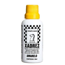 corante liquido xadrez amarelo 50ml