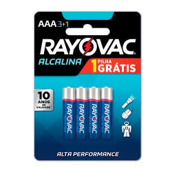 pilha rayovac alc aaa pal sm l4p3 1x4un