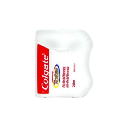 fita dental colgate total encerado 25m