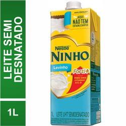 leite ninho semidesnatado - 1l