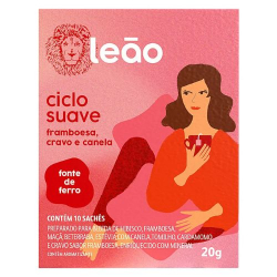 cha leao c/10 20g ciclo suave fram/cravo/cane