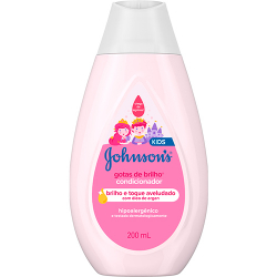 condicionador johnson`s baby gotas de brilho 200ml