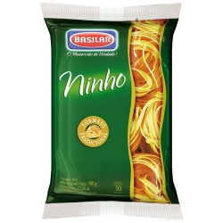 macarrao semolado ninho basilar pacote 500g