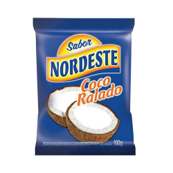 coco ralado sabor nordeste umido e adocado 100g
