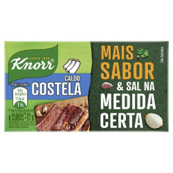 caldo knorr costela c/ 06 cubos 57g