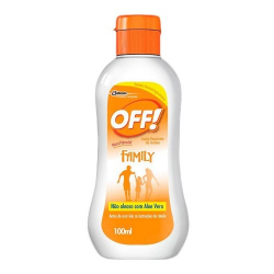 locao repelente off! family johnson 100ml