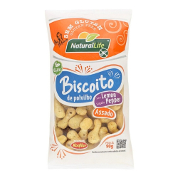 bisc.polvilho naturallife s/g.90g lemon pepper