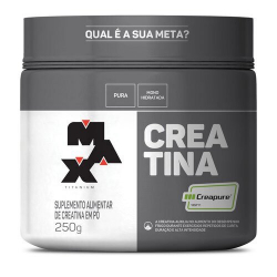 creatina max titanium 300g pote